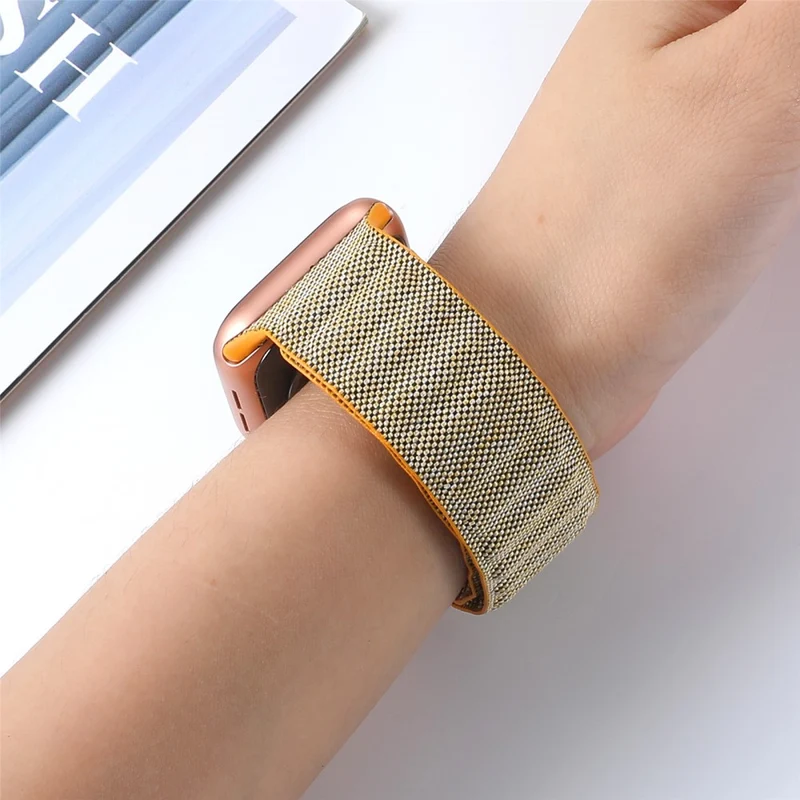 Apple Watch Series 9 41mm denim cloth style strap