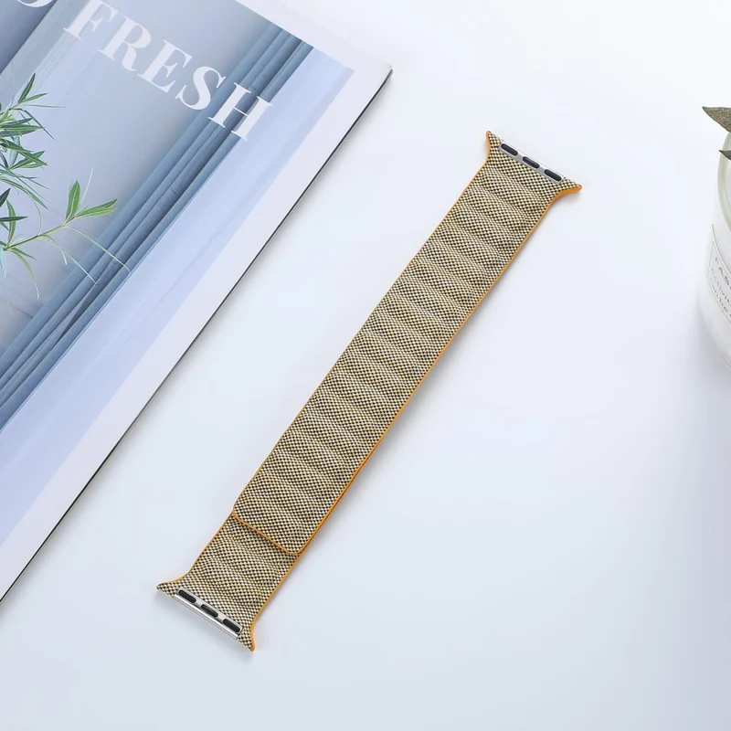 Apple Watch Series 9 41mm denim cloth style strap