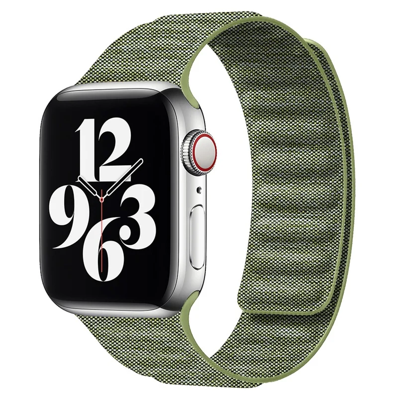 Apple Watch Series 9 41mm denim cloth style strap