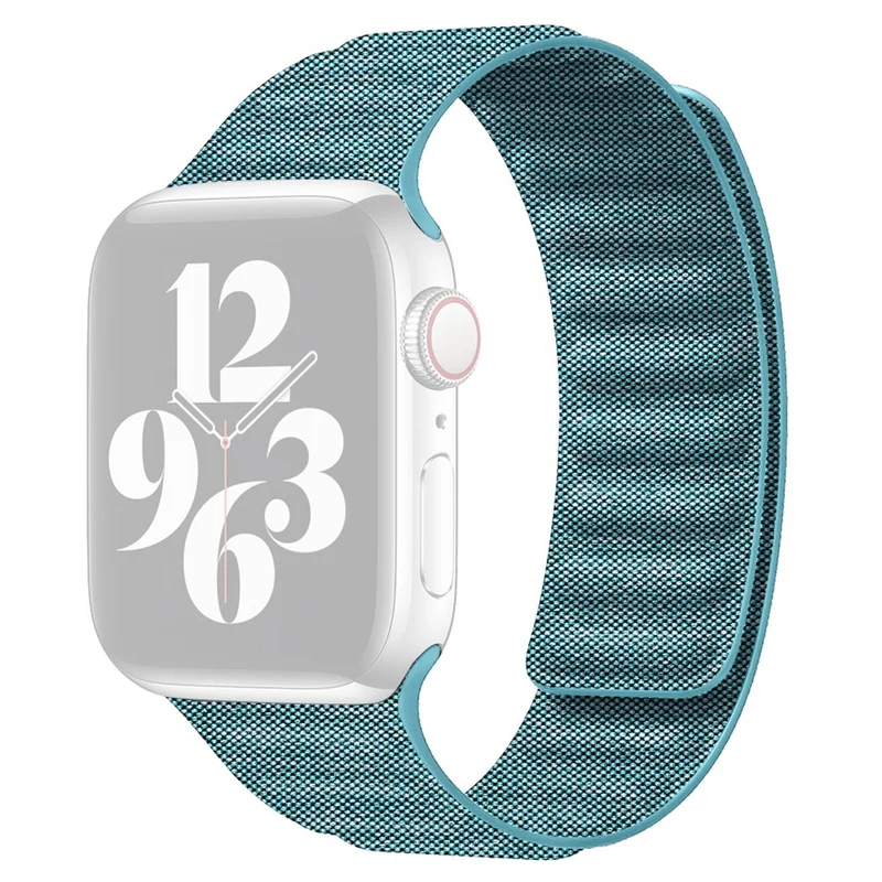 Apple Watch Series 9 41mm denim cloth style strap