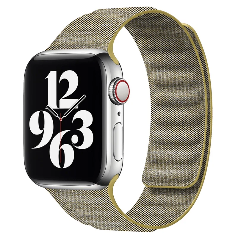 Apple Watch Series 9 41mm denim cloth style strap