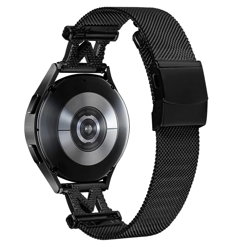 20mm Samsung Galaxy Watch 6 / 6 Classic rhinestone décor stainless steel strap