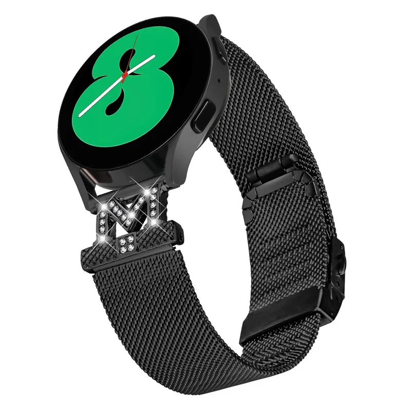 20mm Samsung Galaxy Watch 5 / 4 M-shape stainless steel strap with buckle