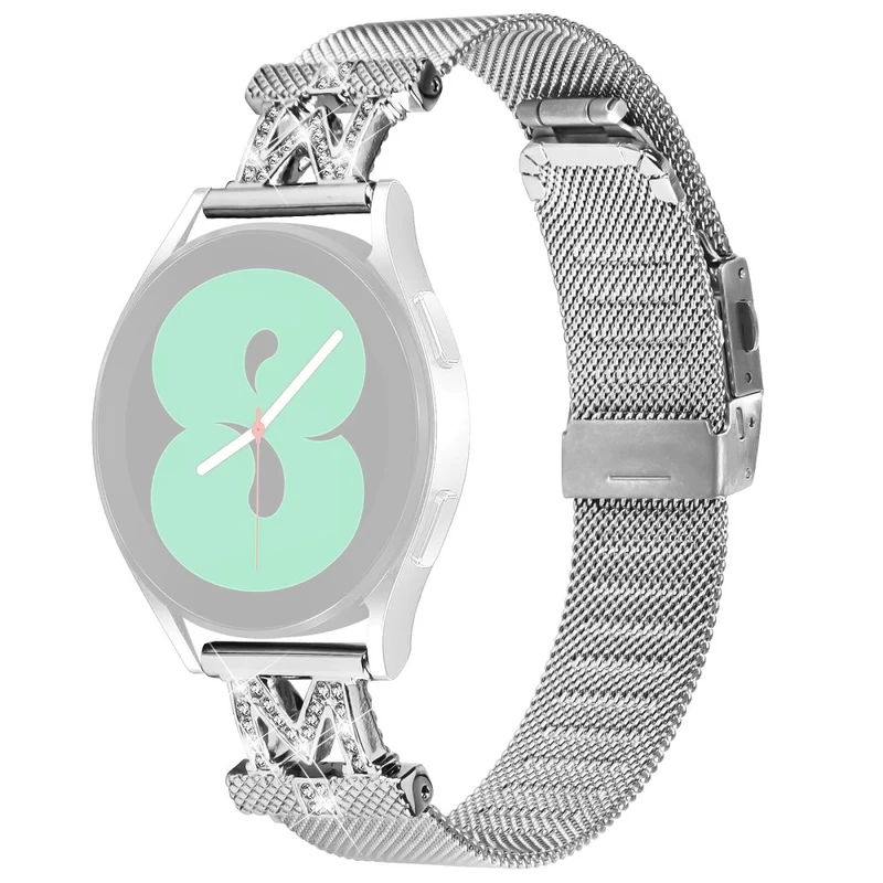 20mm Samsung Galaxy Watch Active 2 / Active milanese stainless steel strap