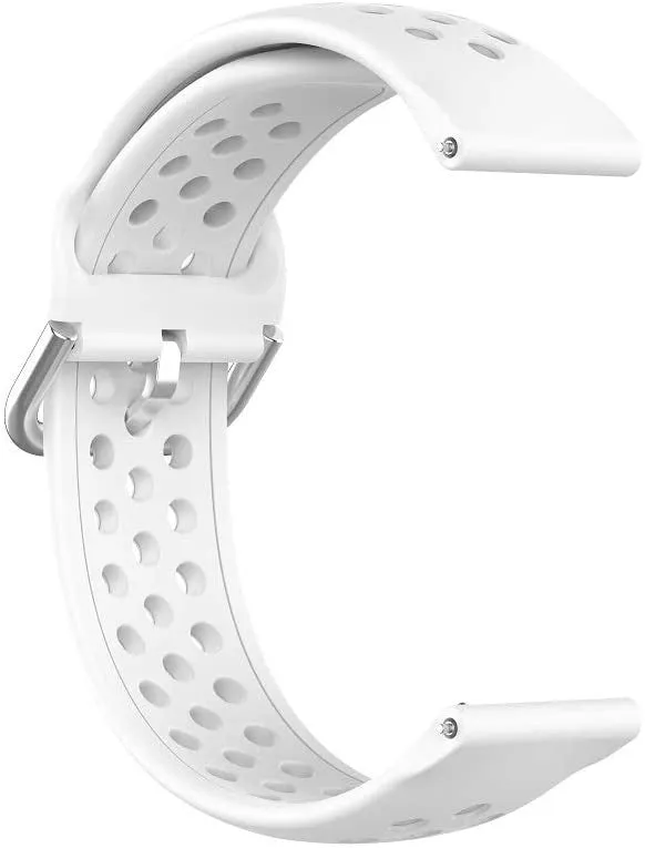 Amazfit Bip Max Atmungsaktives Silikonarmband (Weiß)