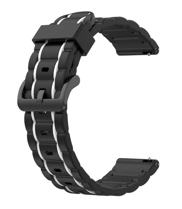 Amazfit Cheetah 2 Ultra Sportarmband mit Schnalle (Schwarz/Weiß)