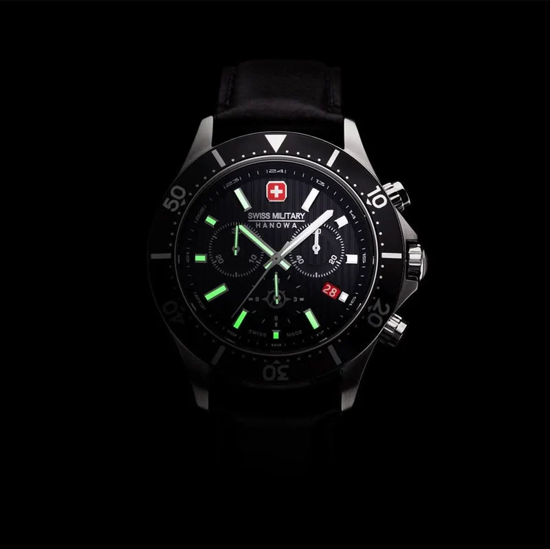 Swiss Military SMWGC2100706 Herrenuhr • Saphir • Chrono
