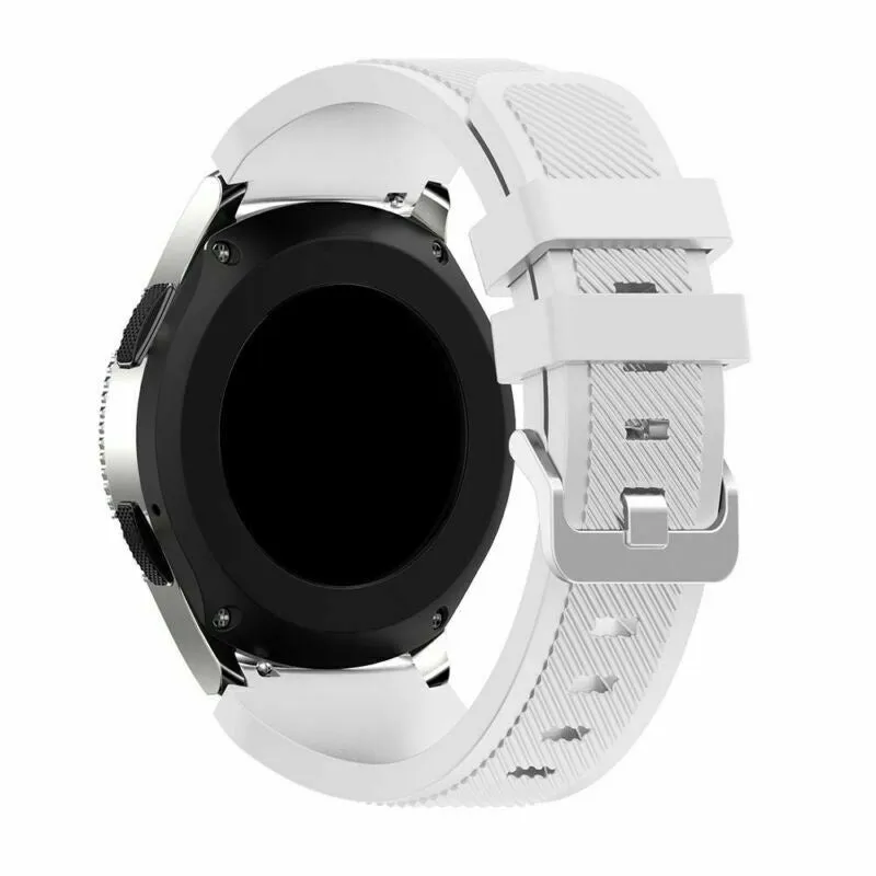 Amazfit Balance Ultra Twill Silikonarmband (Weiß)