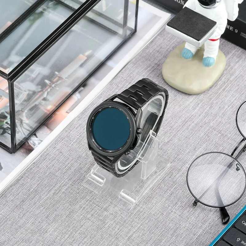 Amazfit Bip Max Gebürstetes Titanarmband (Flache Schließe) (Schwarz)