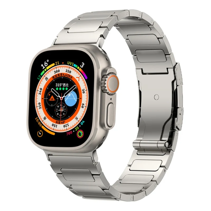 Apple Watch Series 41mm titanium alloy strap - Titanium Color