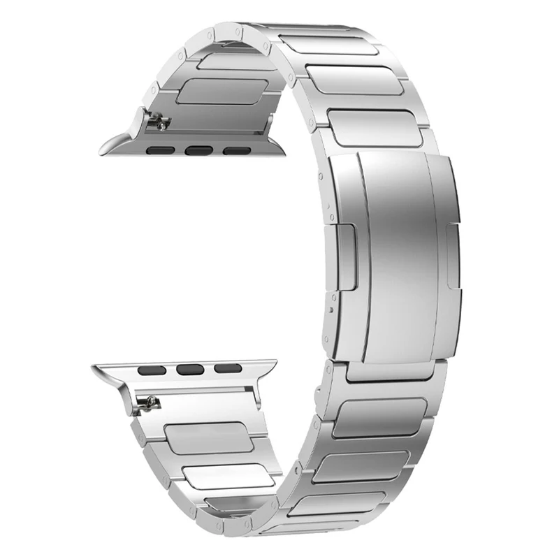 Apple Watch Series 9 45mm / Ultra 2 titanium alloy strap - Titanium Color