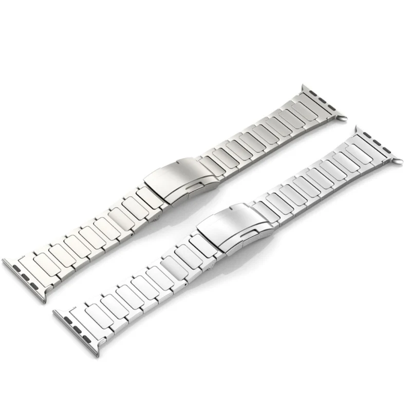 Apple Watch Series 9 45mm / Ultra 2 titanium alloy strap - Titanium Color