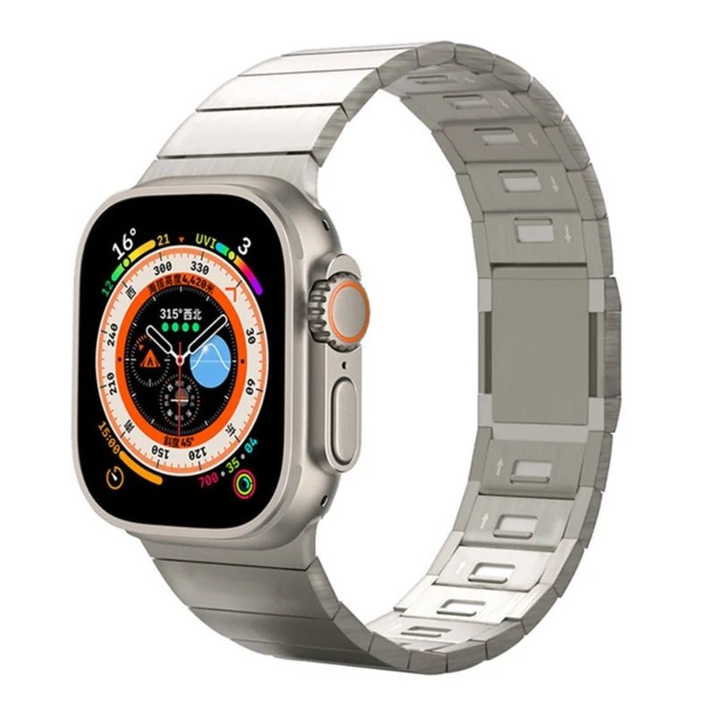 Apple Watch Series 9 45mm / Ultra 2 stainless steel strap