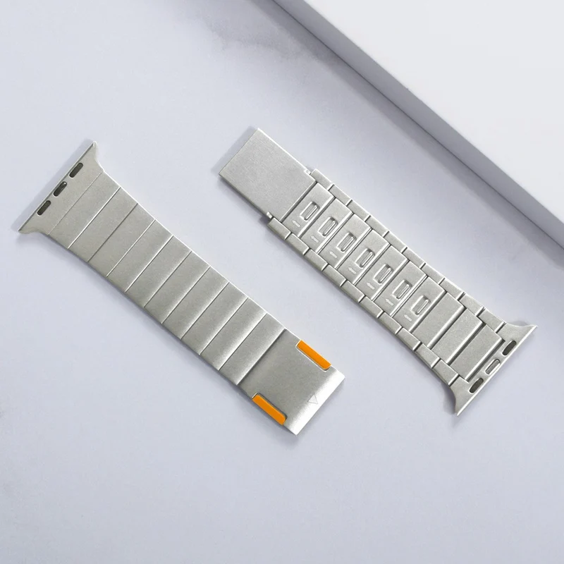 Apple Watch Series 9 45mm / Ultra 2 stainless steel strap