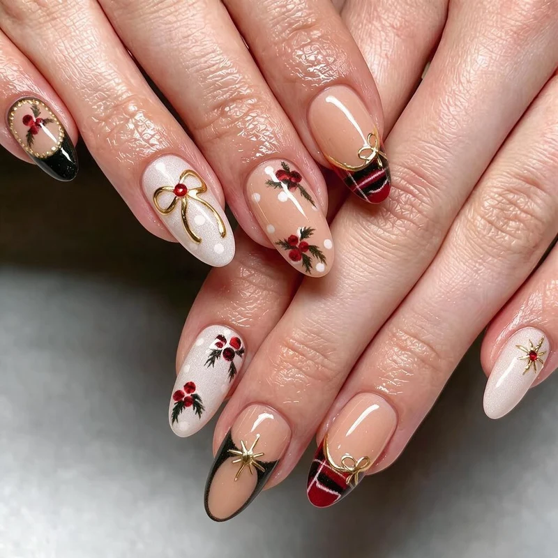Festliches Nagelkunst-Set