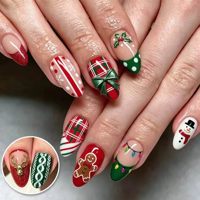 Festliches Nagelkunst-Set
