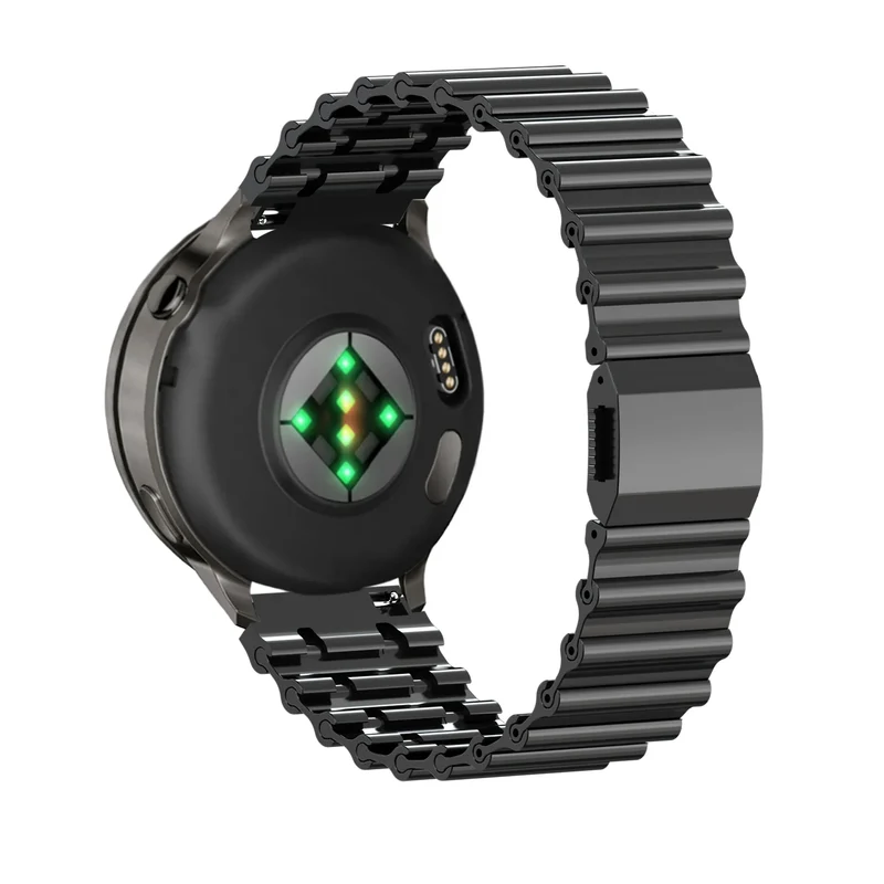 Bandz Amazfit Balance 3 Premium Stahlarmband 'Ocean' (Schwarz)
