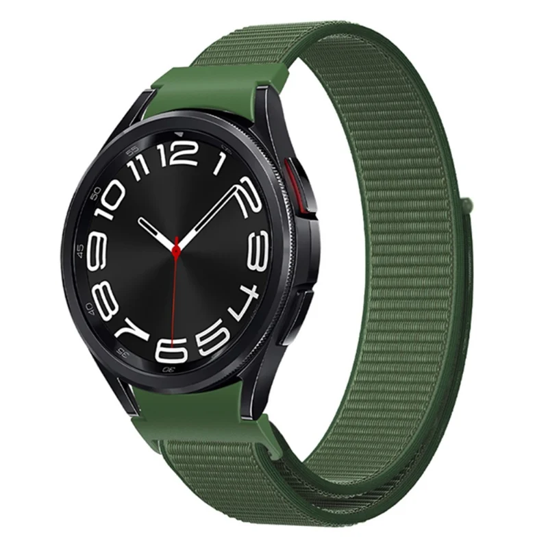 Samsung Galaxy Watch 6 / 5 / 4 nylon strap - Army Green