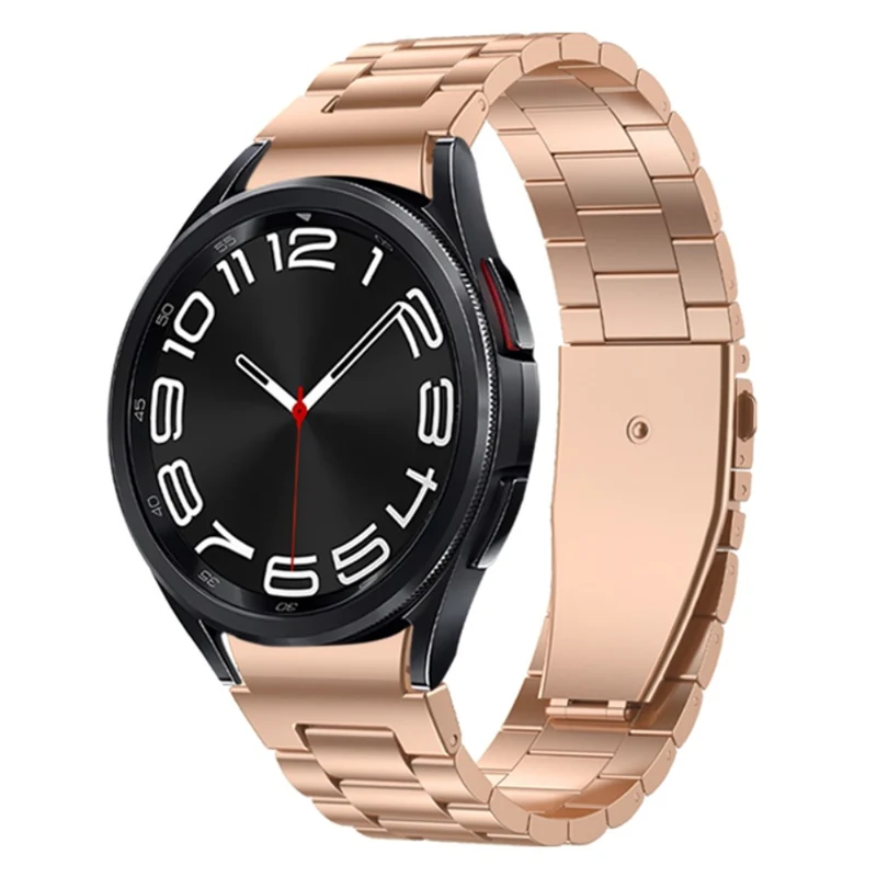 Samsung Galaxy Watch 6 / 5 / 4 metal strap with flat buckle