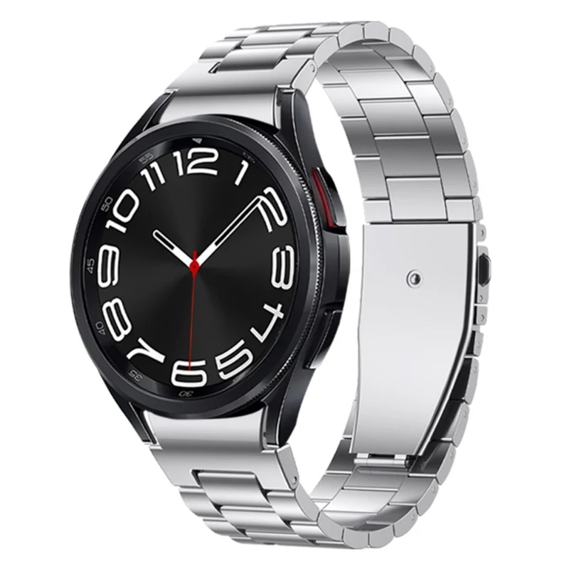 Samsung Galaxy Watch 6 / 5 / 4 metal strap with flat buckle
