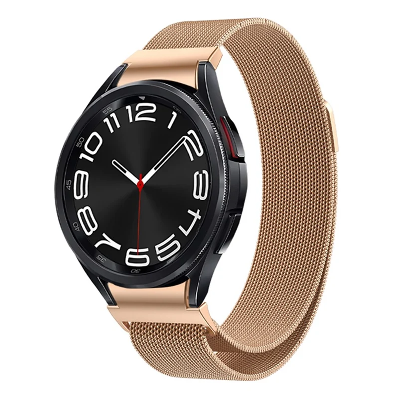 Samsung Galaxy Watch 6 / 5 / 4 milanese metal strap - Rose Gold
