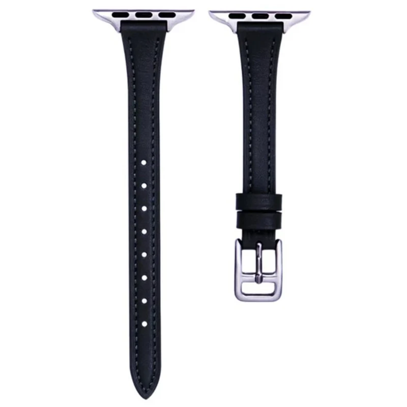 Apple Watch Series 9 41mm Genuine leather strap - Deep Pink