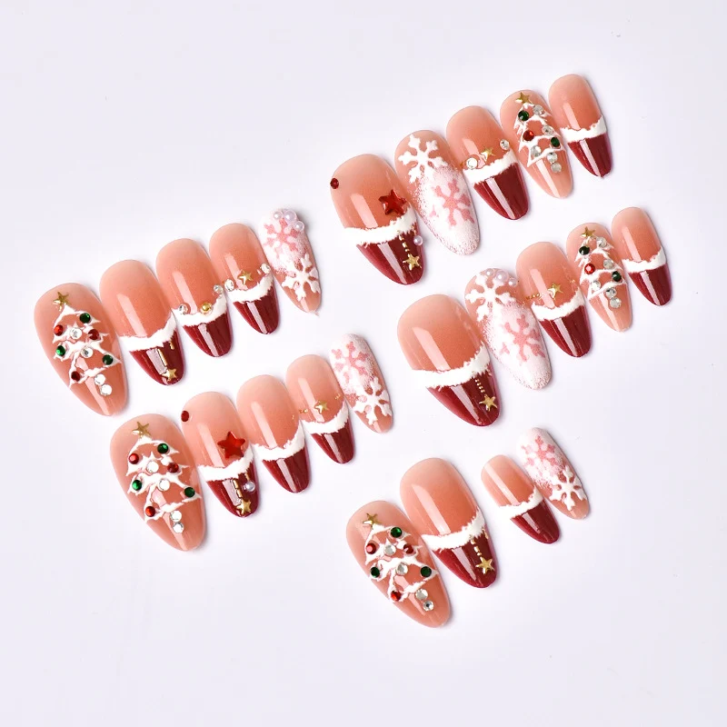 Festliches Urlaubs-Themen Press-On Nagelset 1790738548