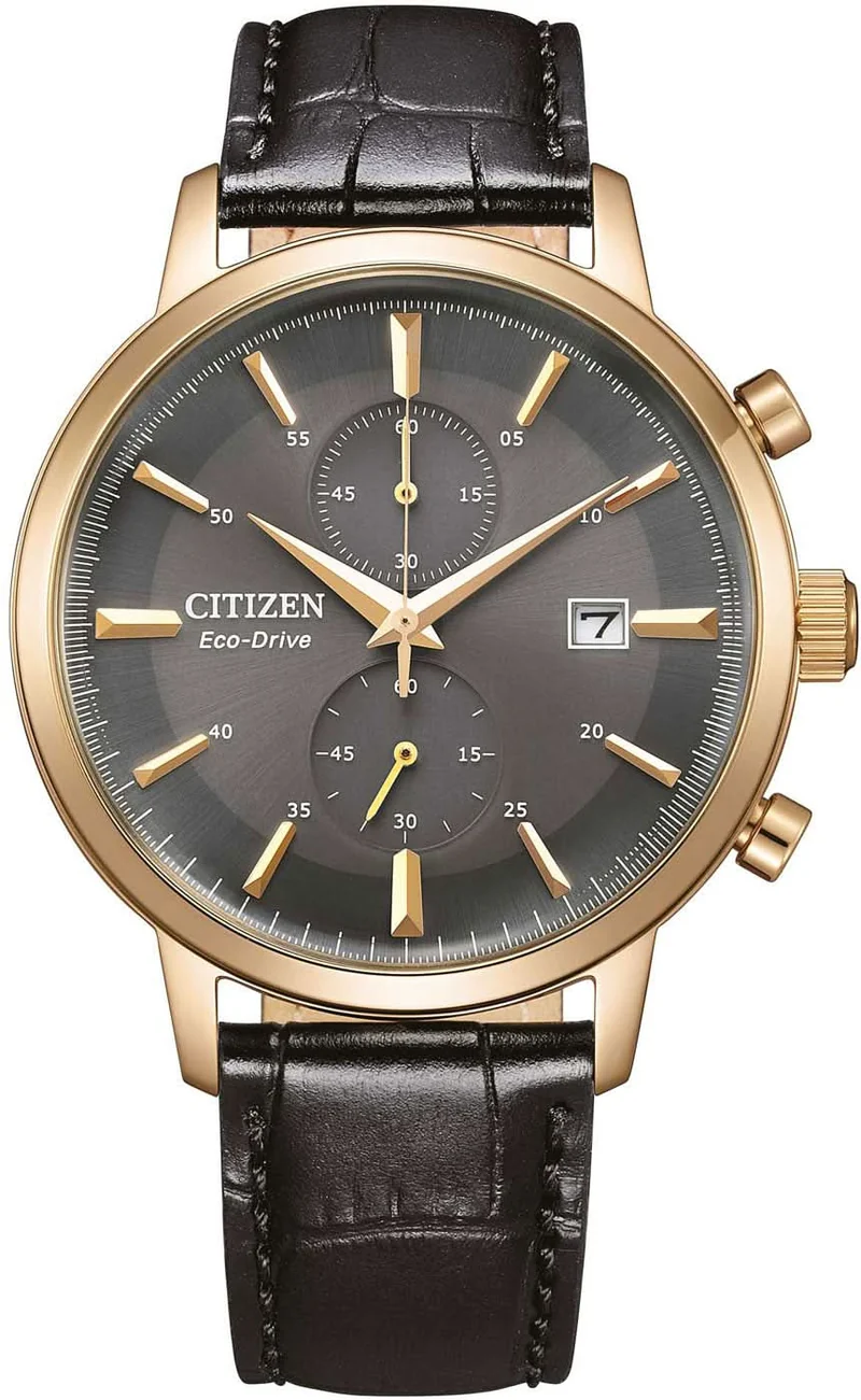 Citizen CA7067-11H Herrenuhr • Eco-Drive Solarantrieb • Klassischer Chronograph