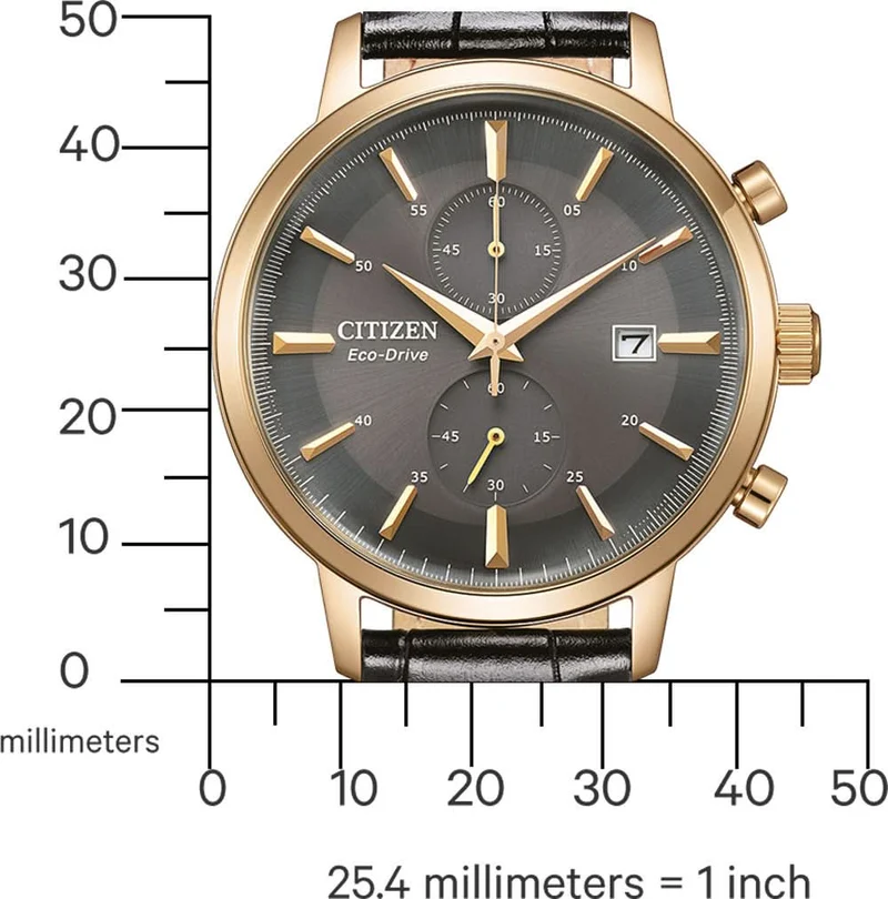 Citizen CA7067-11H Herrenuhr • Eco-Drive Solarantrieb • Klassischer Chronograph