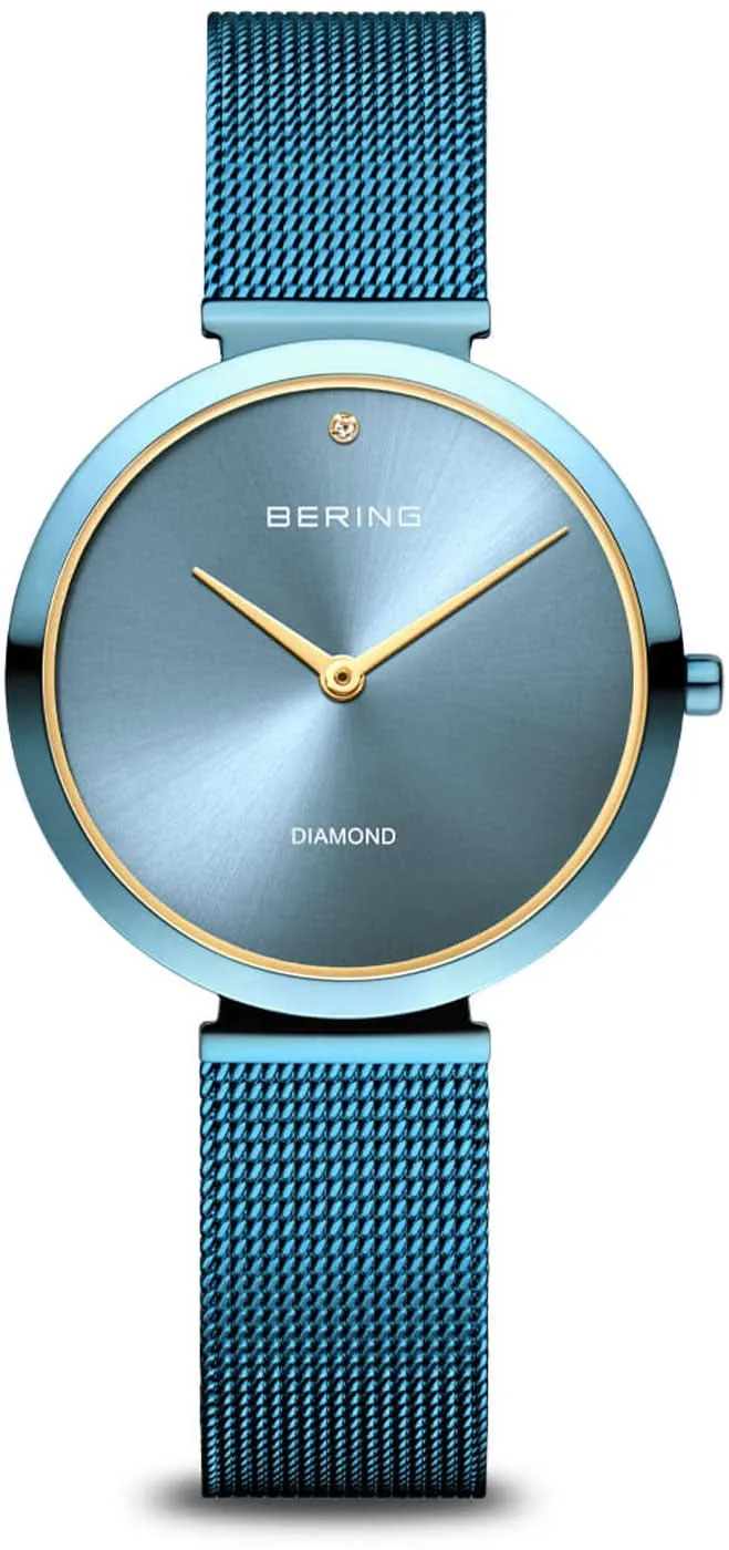 Bering Charity 18132-CHARITY1 Damenuhr • Kratzfestes Saphirglas • Charity Edition