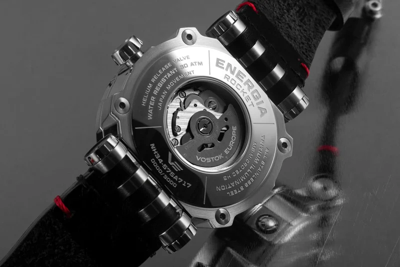 Vostok Europe Energia NH34-575A717 Herrenuhr • Tritium • GMT