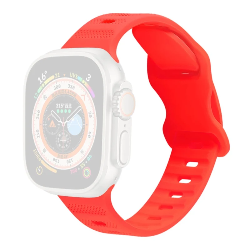 Apple Watch Series 9 41mm silicone strap - Army Green