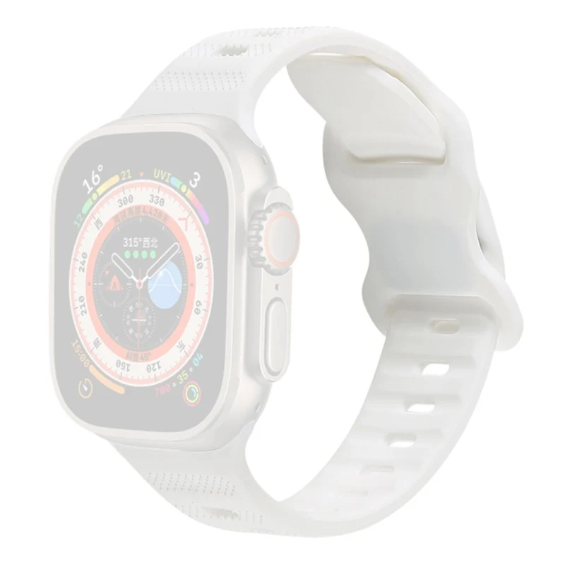 Apple Watch Series 9 41mm silicone strap - Army Green
