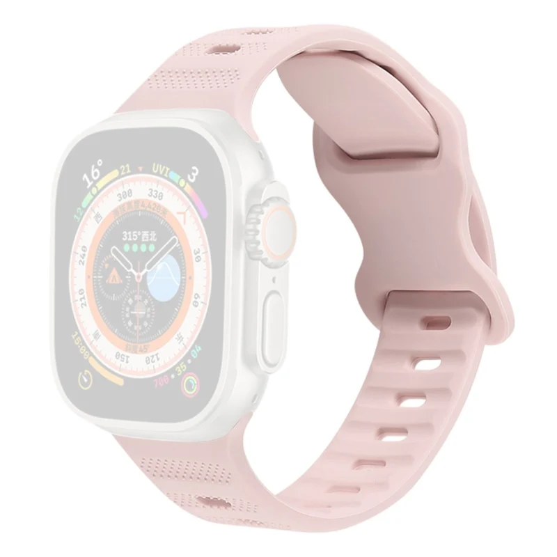 Apple Watch Series 9 41mm silicone strap - Army Green
