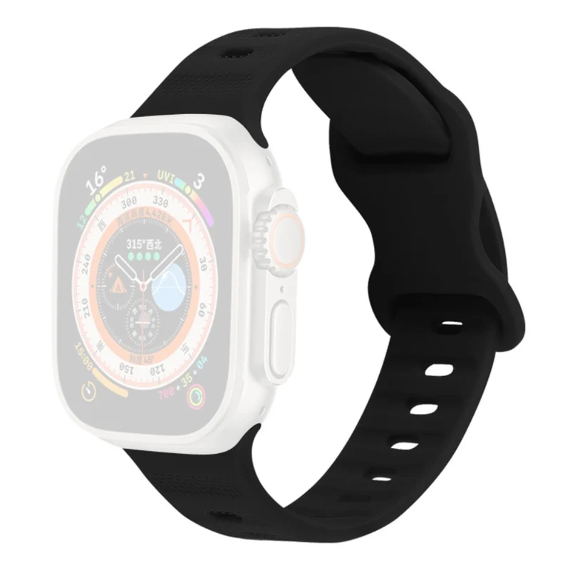 Apple Watch Series 9 41mm silicone strap - Army Green