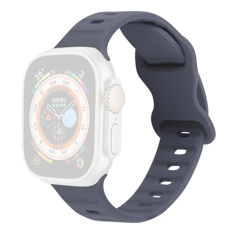 Apple Watch Series 9 41mm silicone strap - Army Green