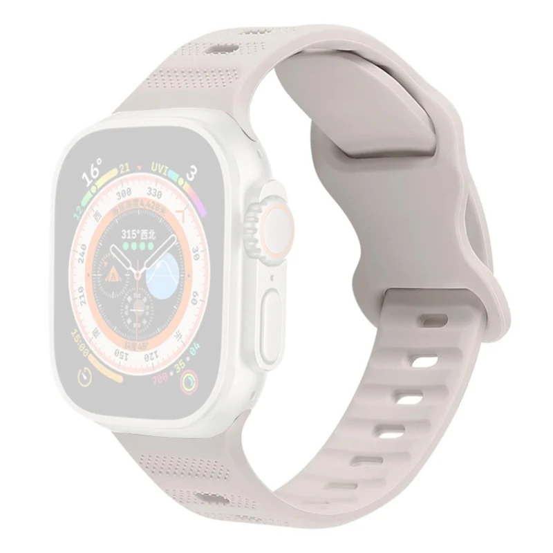 Apple Watch Series 9 41mm silicone strap - Army Green