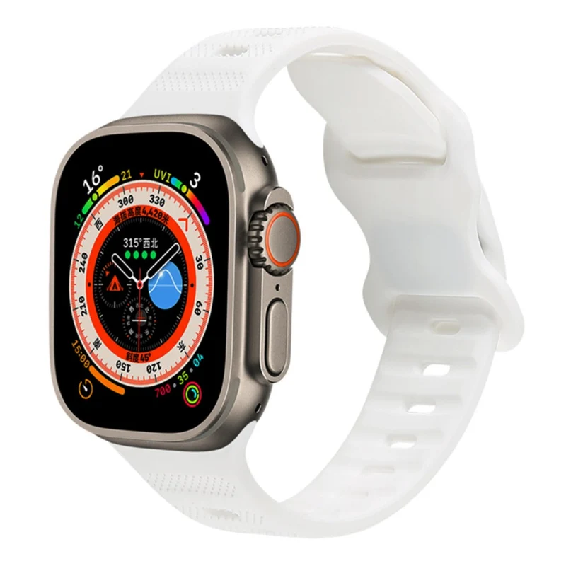 Apple Watch Series 9 41mm silicone strap - Army Green