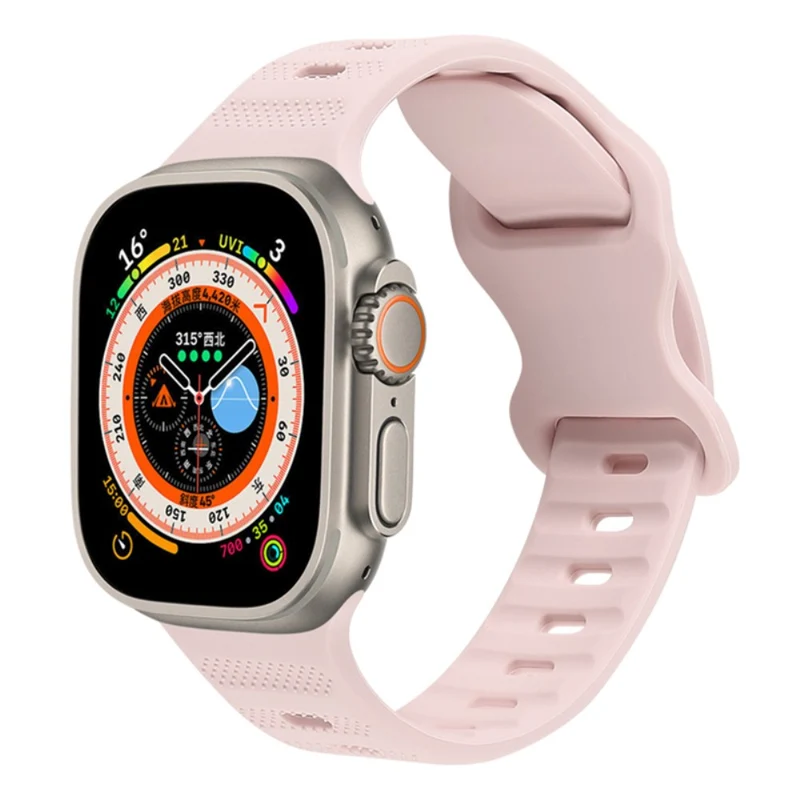 Apple Watch Series 9 41mm silicone strap - Army Green