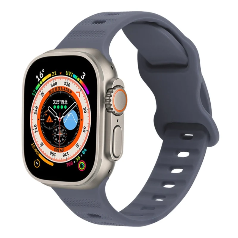 Apple Watch Series 9 41mm silicone strap - Army Green