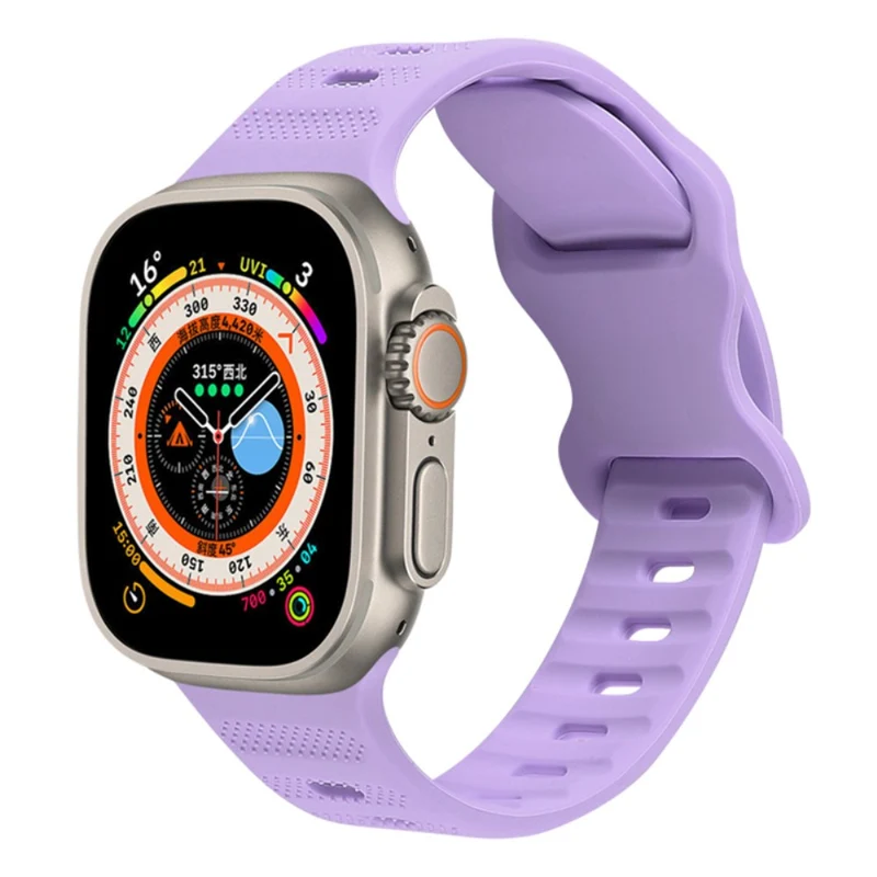 Apple Watch Series 9 41mm silicone strap - Army Green