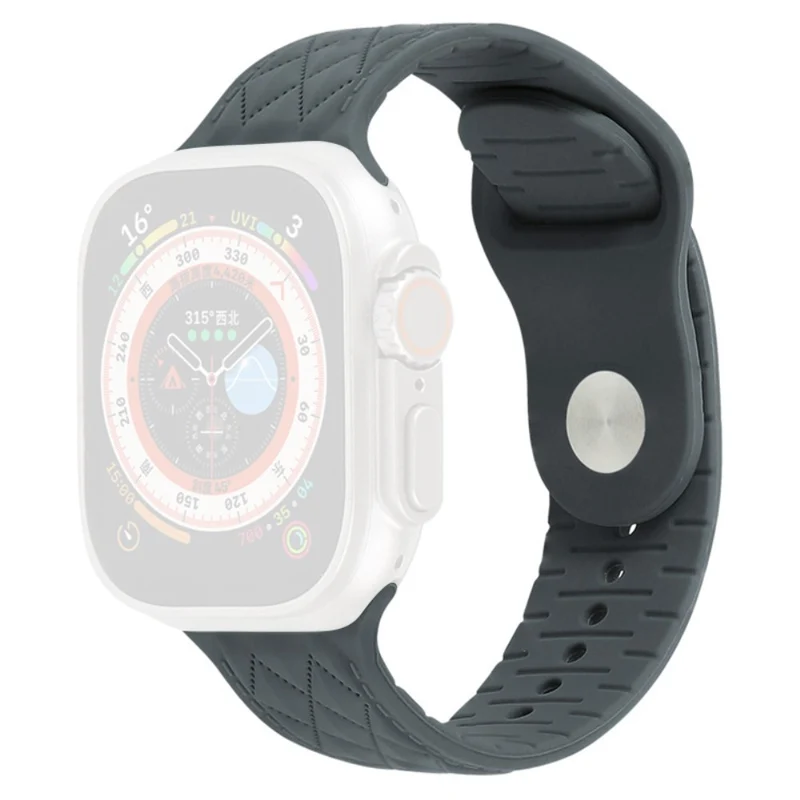 Apple Watch Series 9 41mm textured silicone strap