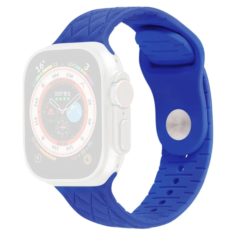 Apple Watch Series 9 41mm textured silicone strap
