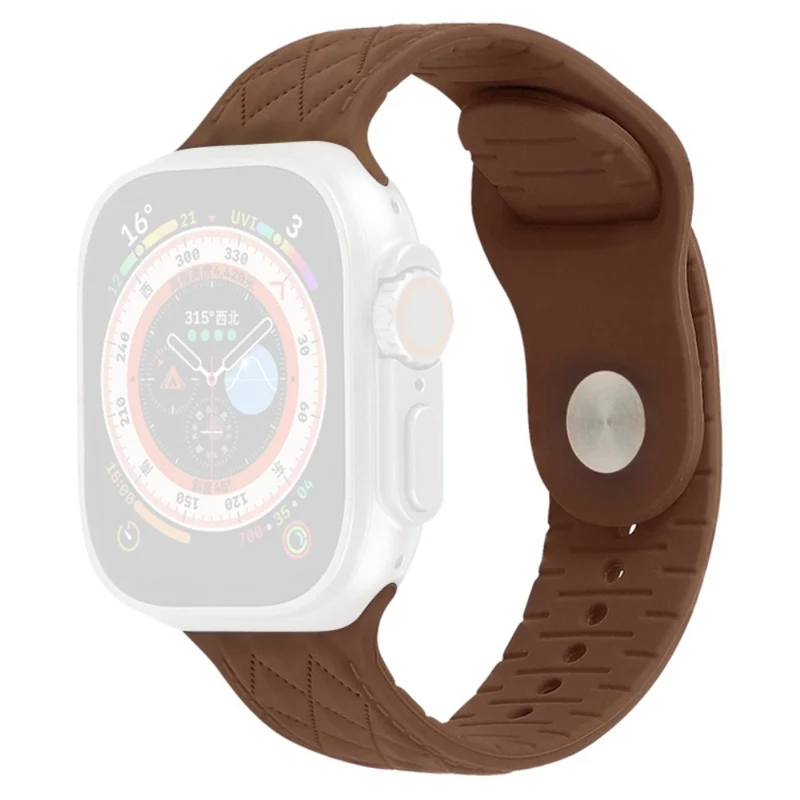 Apple Watch Series 9 41mm textured silicone strap