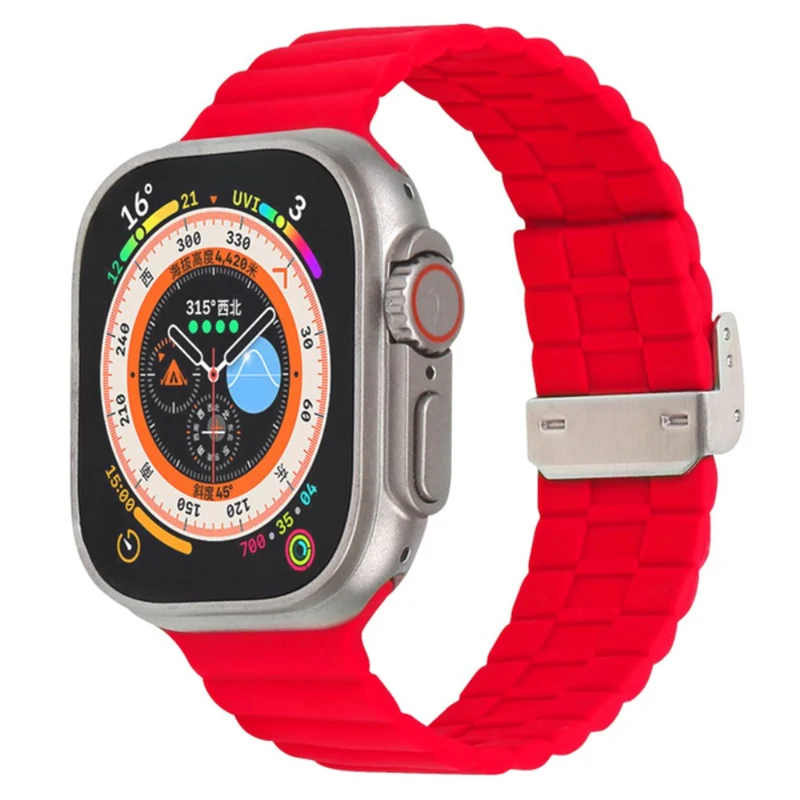 Apple Watch Series 9 45mm / Ultra 2 silicone strap