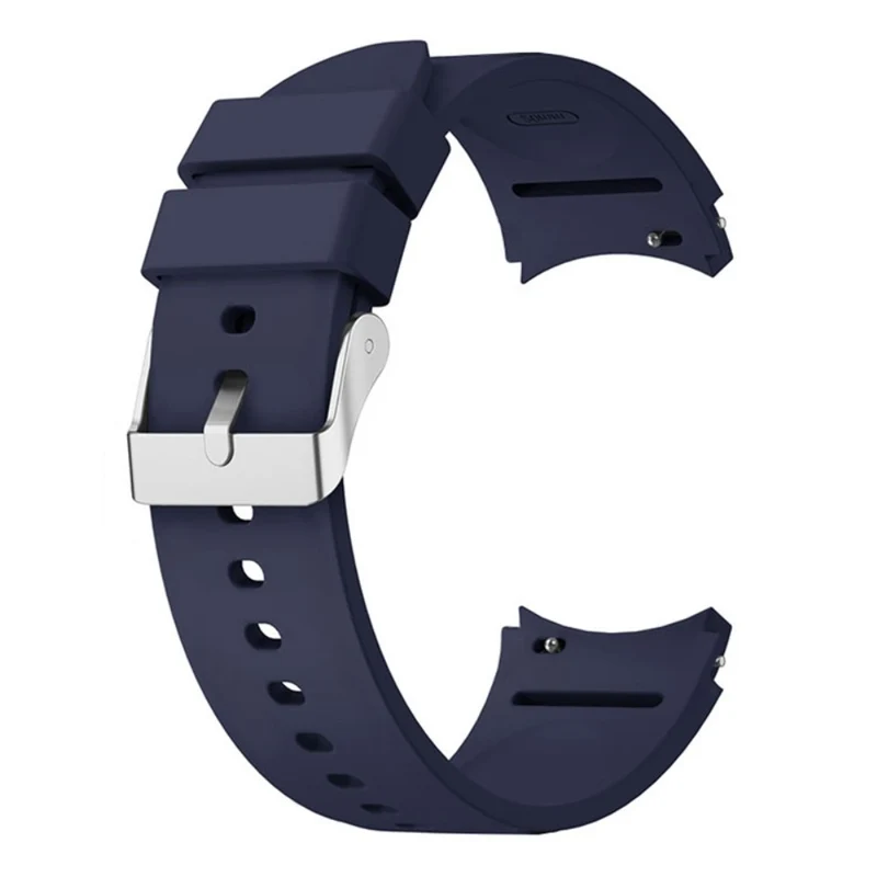 Silicone strap with silver buckle for Samsung Galaxy Watch 6 / 4 / 3 (41mm)