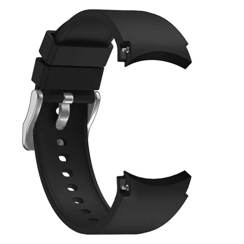 Silicone strap with silver buckle for Samsung Galaxy Watch 6 / 4 / 3 (41mm)