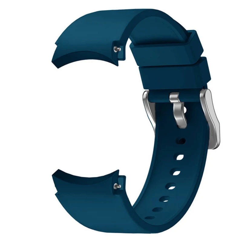 Silicone strap with silver buckle for Samsung Galaxy Watch 6 / 4 / 3 (41mm)