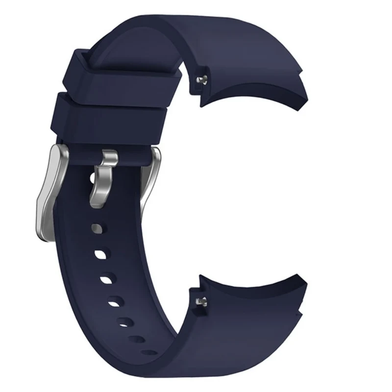 Silicone strap with silver buckle for Samsung Galaxy Watch 6 / 4 / 3 (41mm)