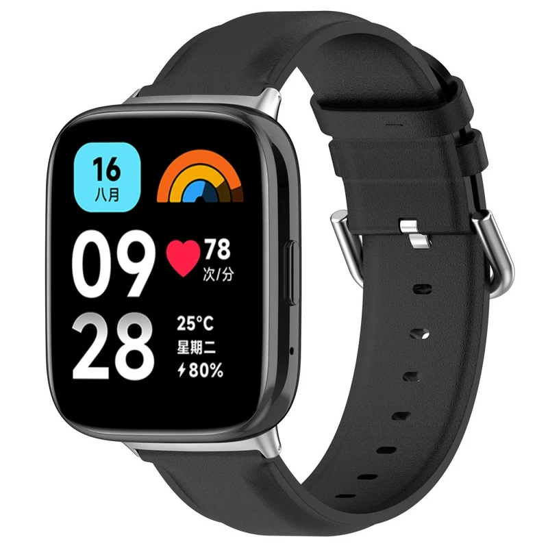 Xiaomi Redmi Watch 3 Active / Lite 3 Genuine leather strap with connector